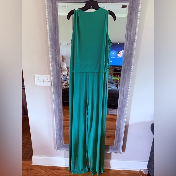 ALLOY Green Sleeveless Jumpsuit - TALL! - Picture 4 of 6